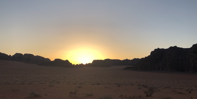Wadi Rum Sunset 805