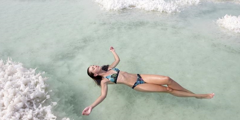 The Dead Sea in Jordan offers wellness and relaxation