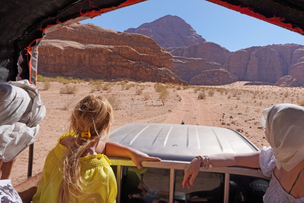 renting a car in jordan