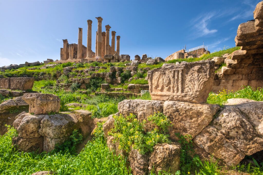 top views in jordan jerash