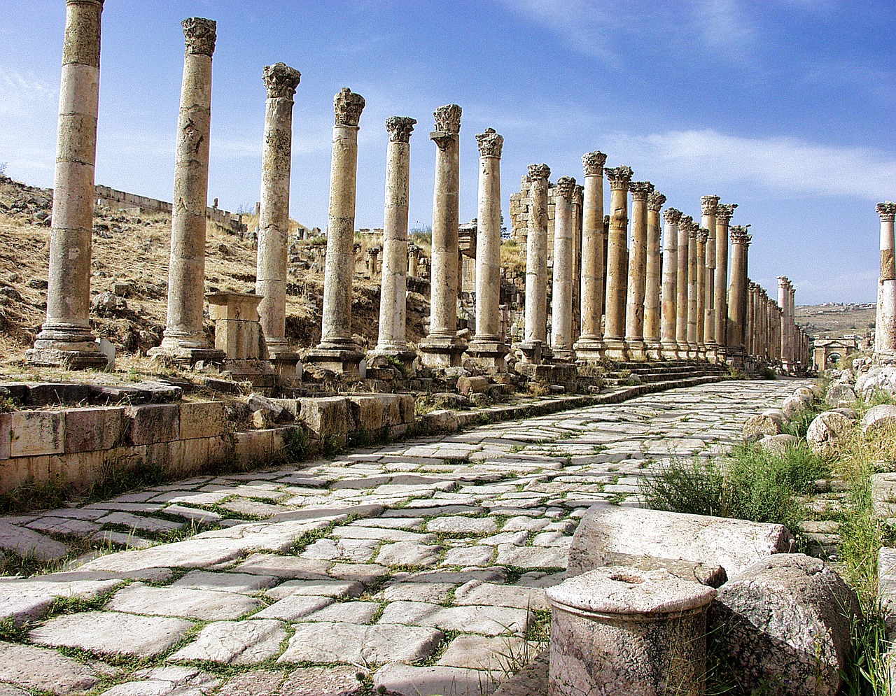 archaeological site in jordan