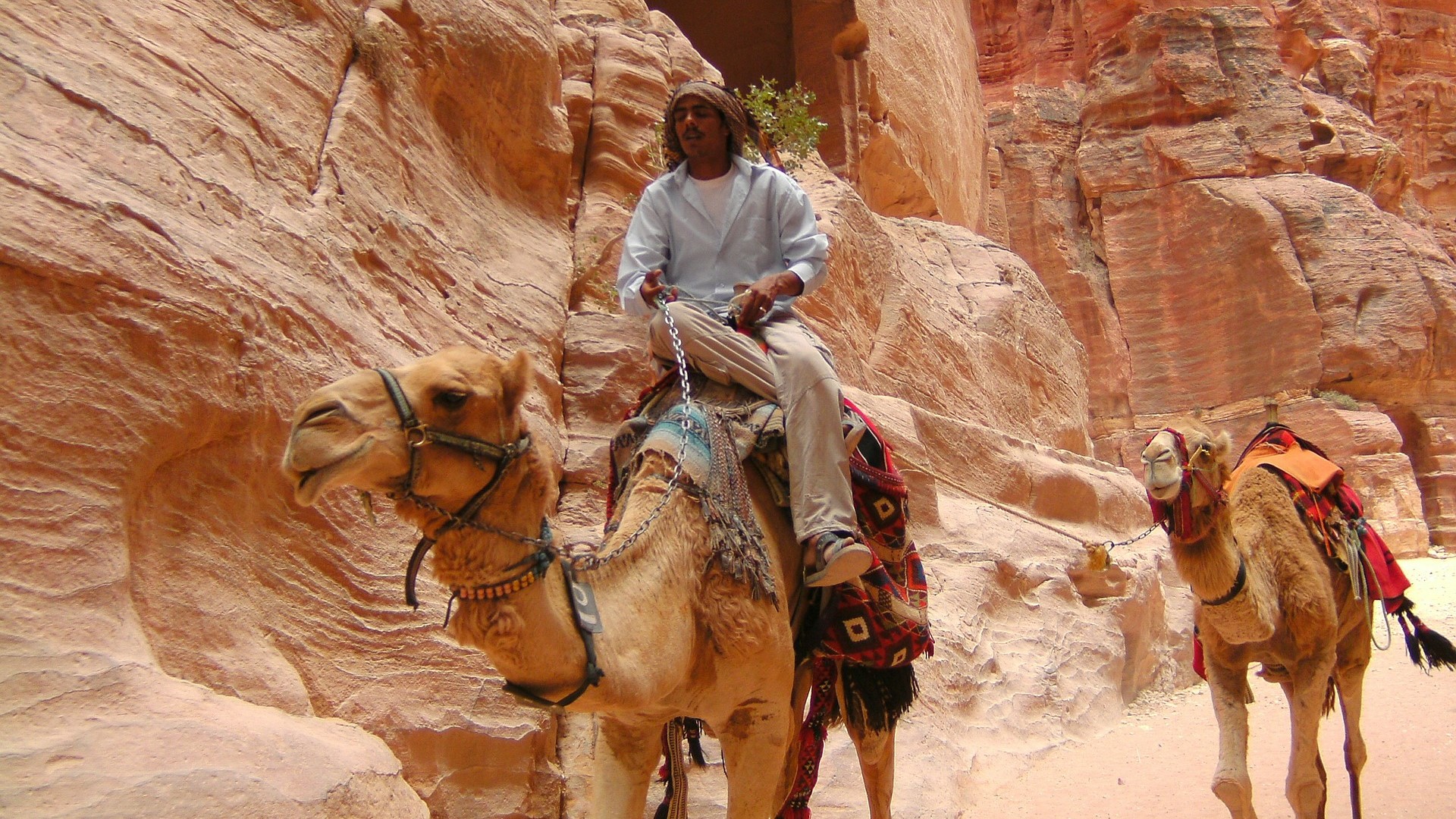 Guide in Petra